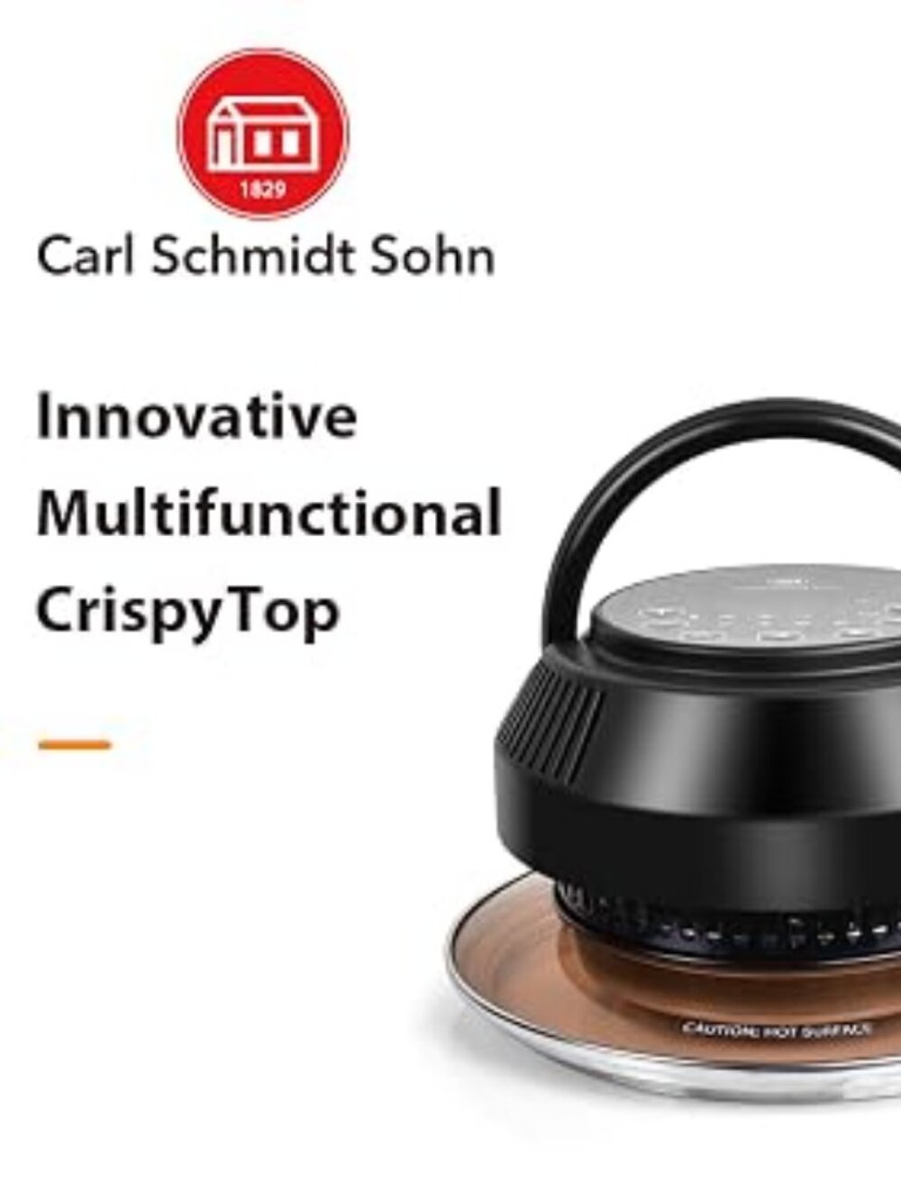 NIB Carl Schmidt Sohn Crispy Top Air Fryer for Instant Pot